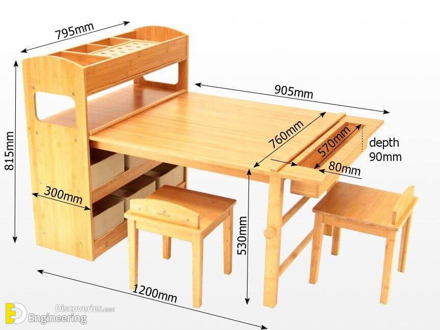 Standard Sizes And Dimensions For Various Types Of Furniture