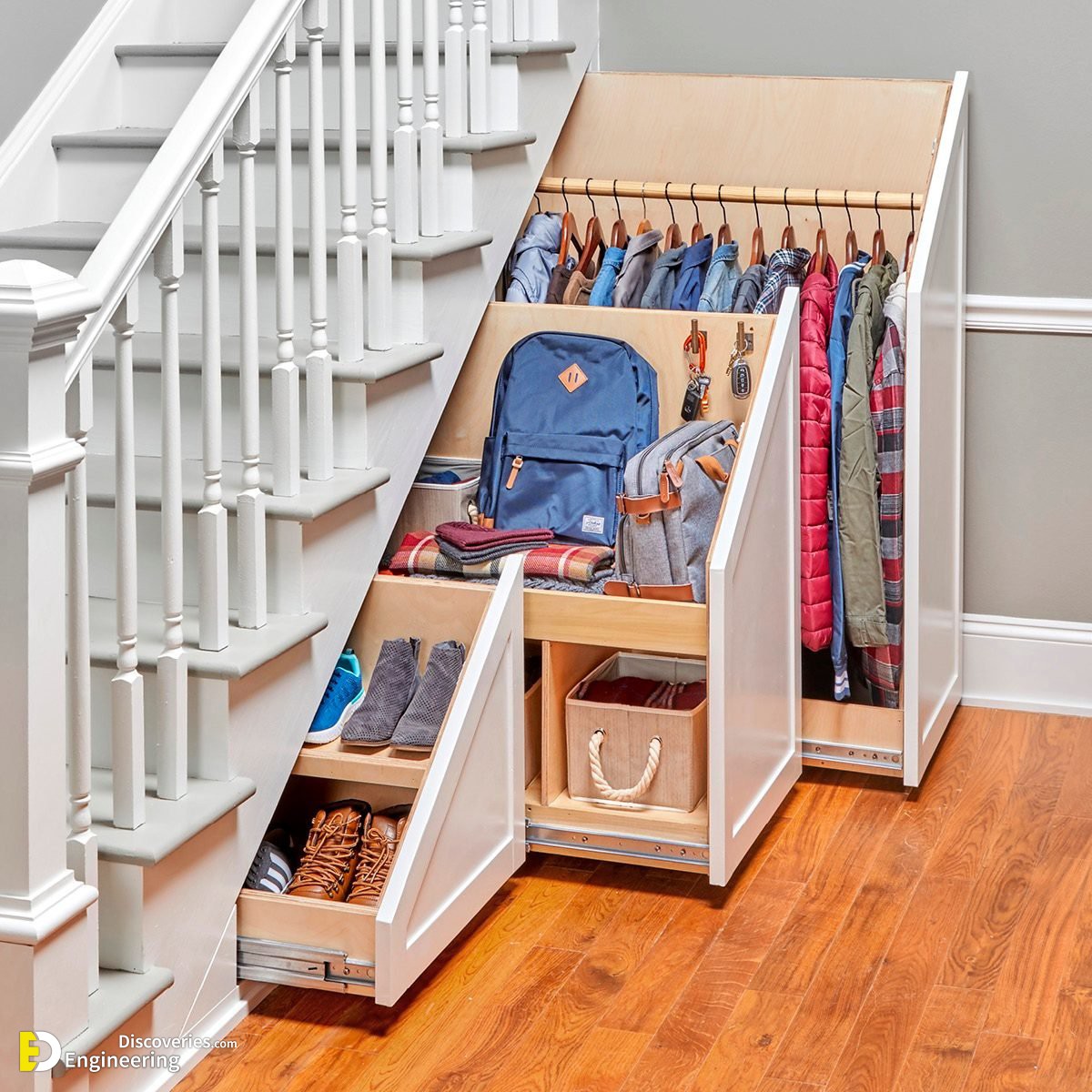Under Stair Hidden Storage Design Ideas Engineering Discoveries