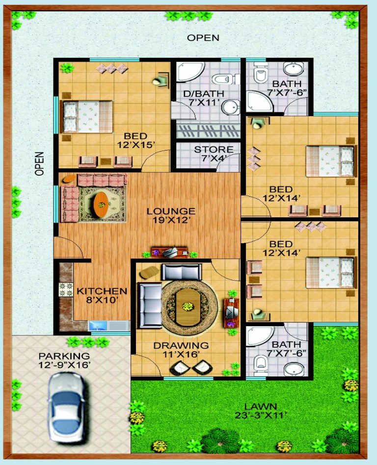 Lovely House Plan Ideas For Different areas | Engineering Discoveries