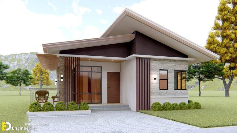 Simple Bungalow House 7.50m x 11.00m With 3-Bed | Engineering Discoveries