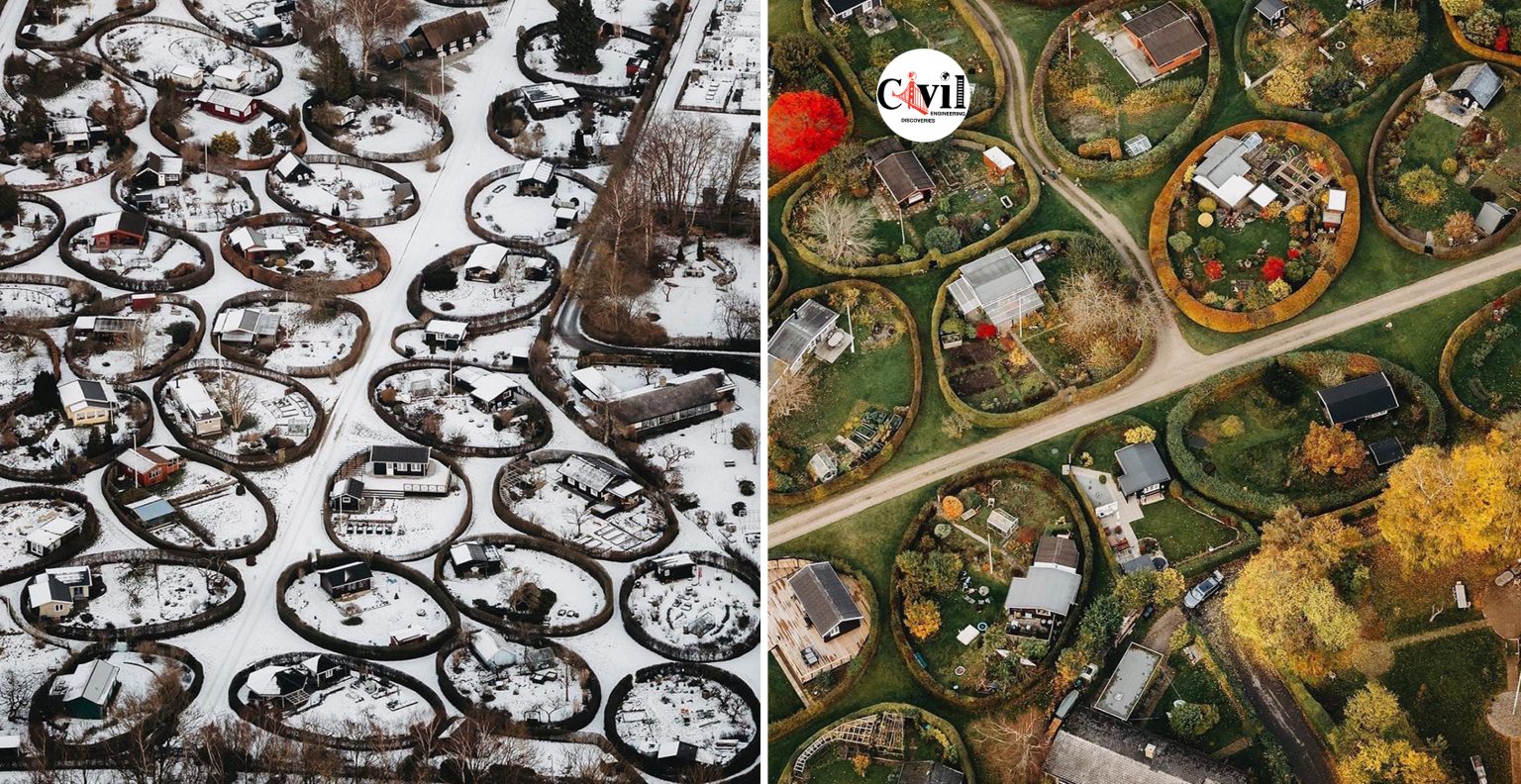 Amazing Oval Community Gardens Of Copenhagen In Denmark Engineering