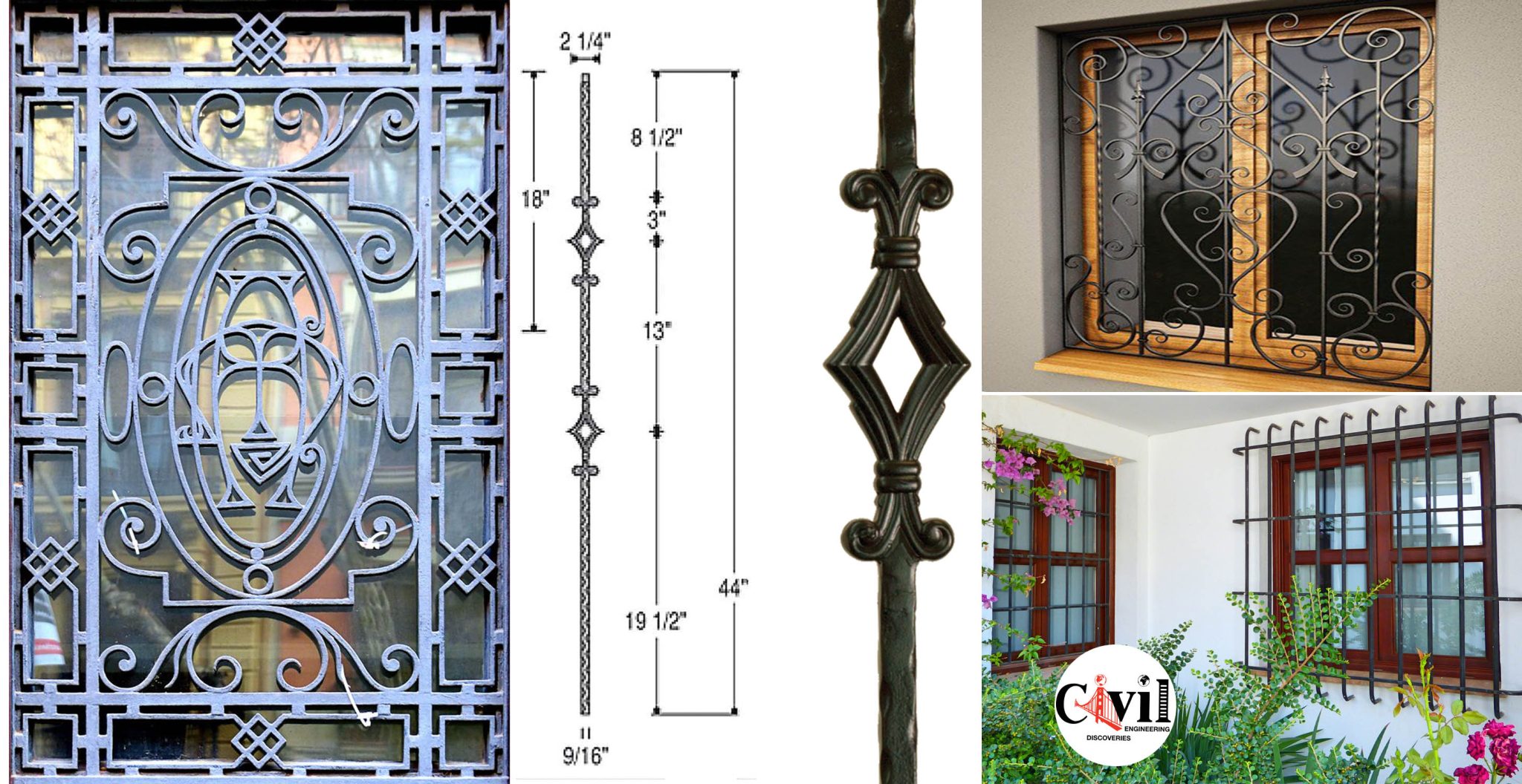 Modern Window Grill Design Ideas To Give a Stylish Edge To Your House