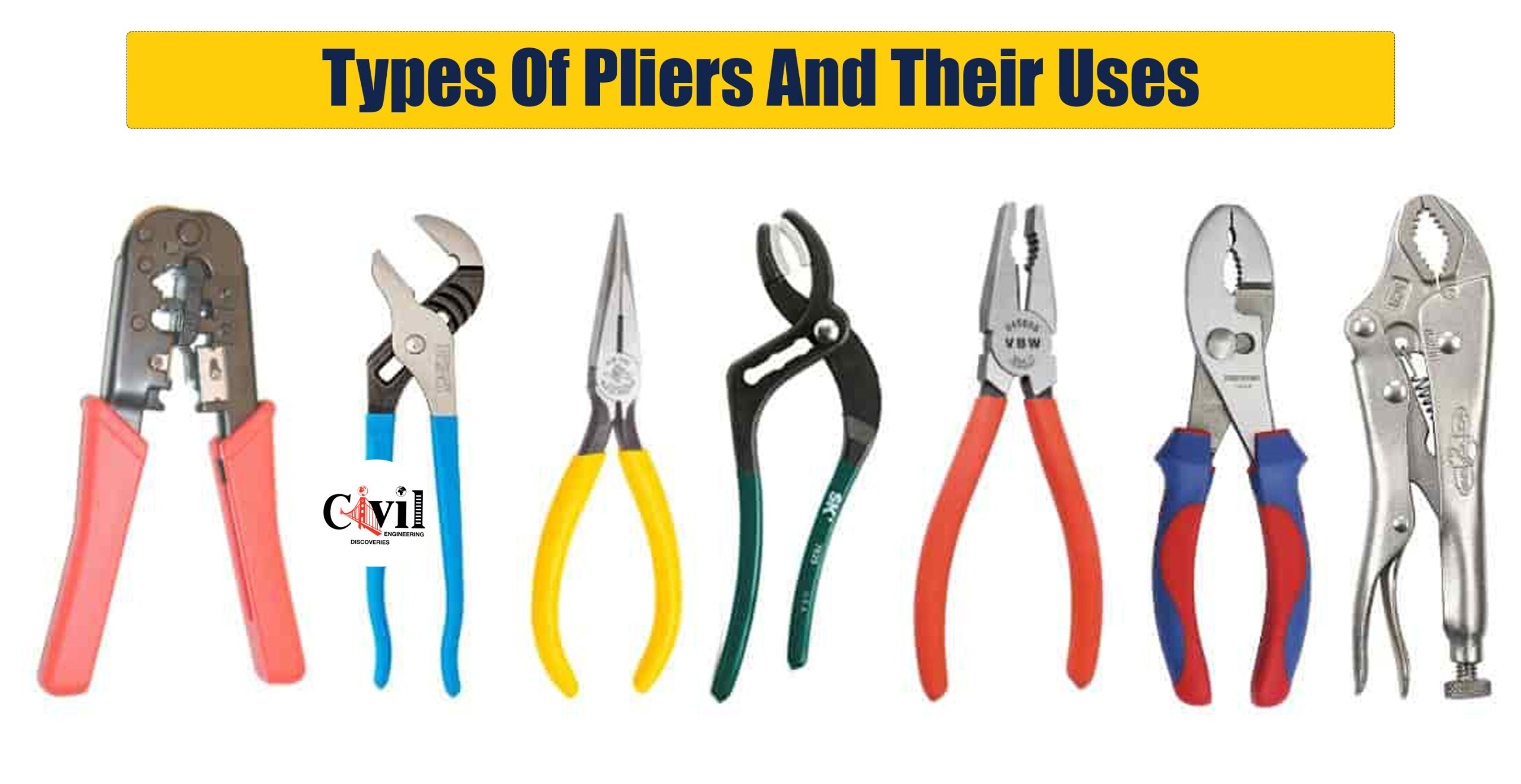 Different types of pliers and their on sale names