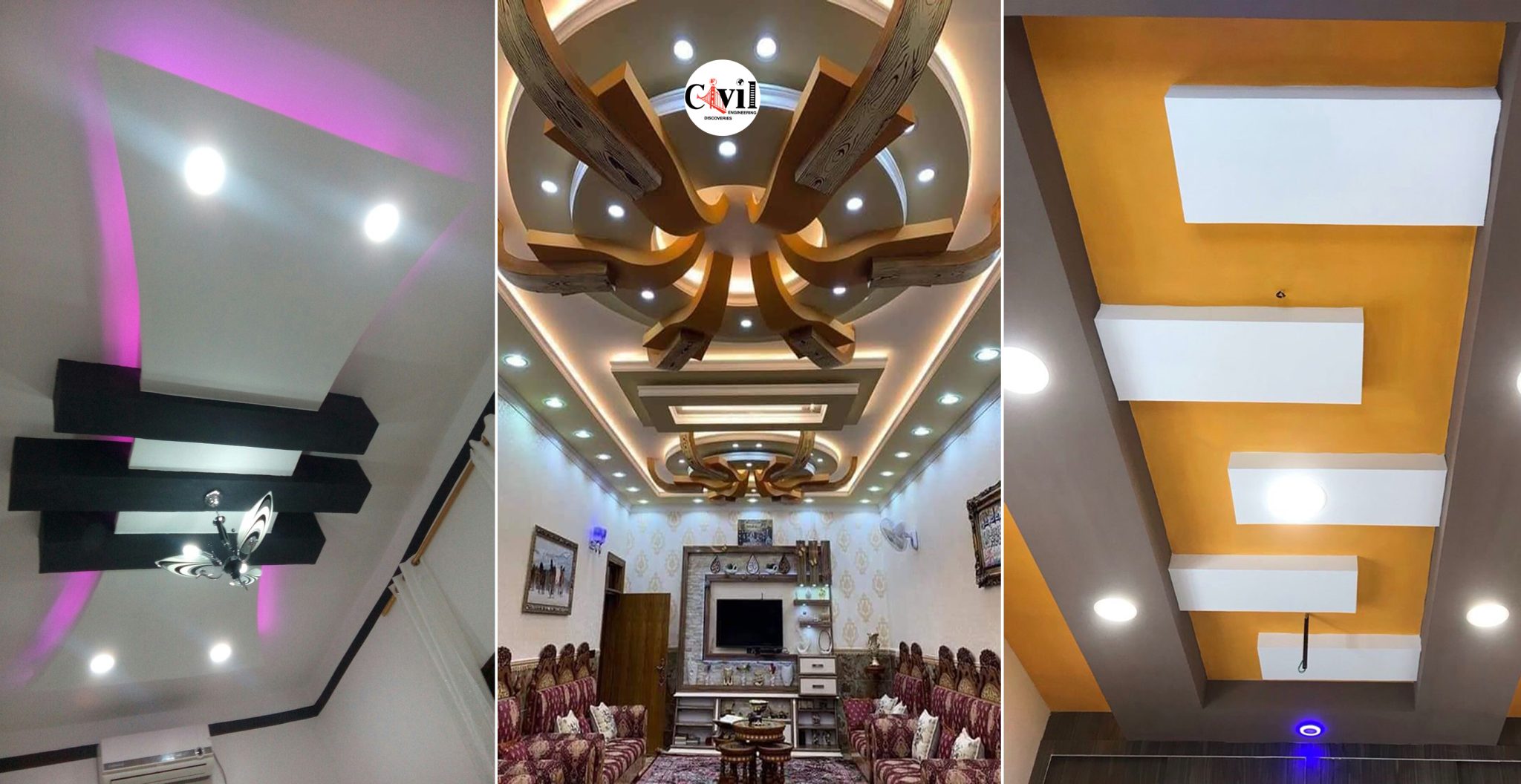 Lovely Gypsum Board False Ceiling Design Ideas Engineering