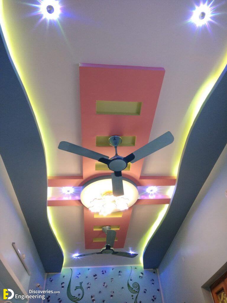 Wonderful Gypsum Board False Ceiling Design Ideas 