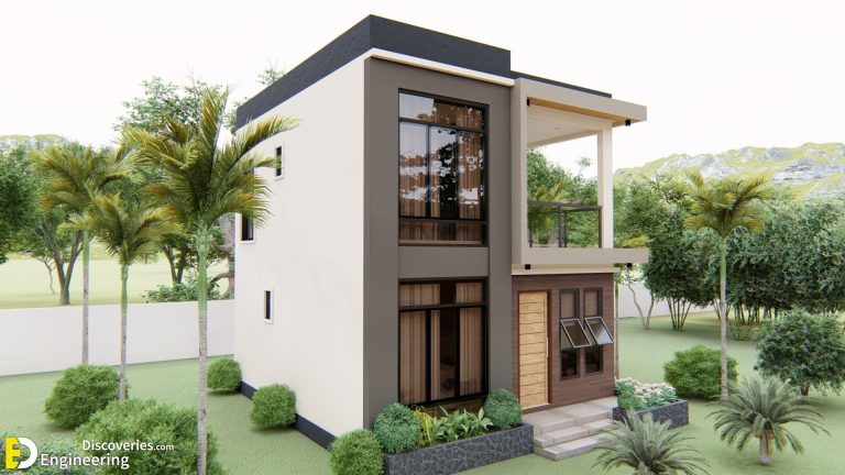 Small 2-Storey House Design 6.0m x 7.0m With 3 Bedrooms | Engineering ...