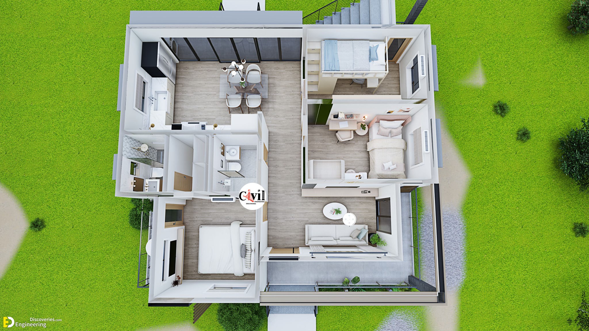 Floor Plan Design For 100 Sqm House | Review Home Co