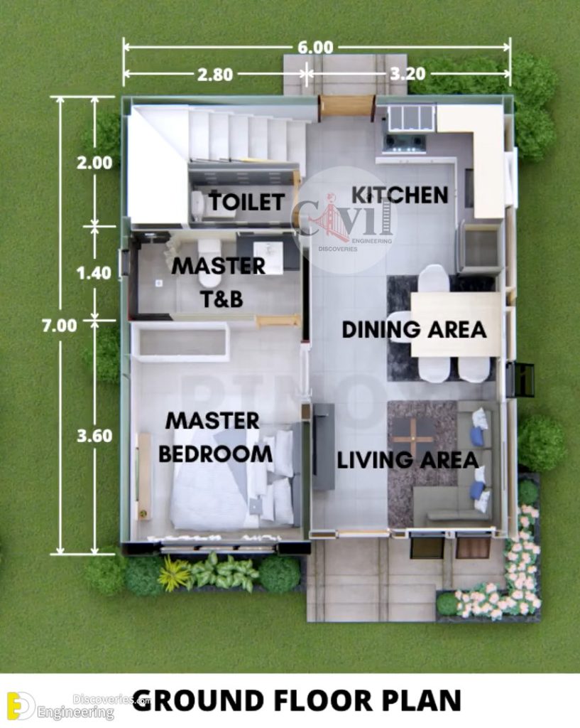 Unlocking Space – The Art of 36 sqm House Floor Plans in Two Stories