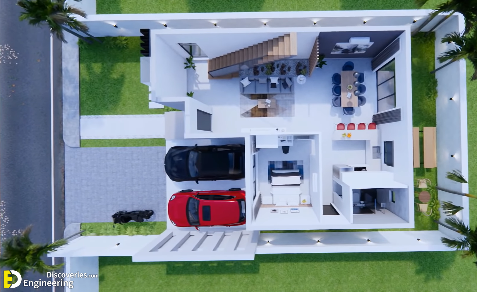94 SQ M Two Storey House Design Plans 8 5 0m X 11 0m With 4 Bedroom