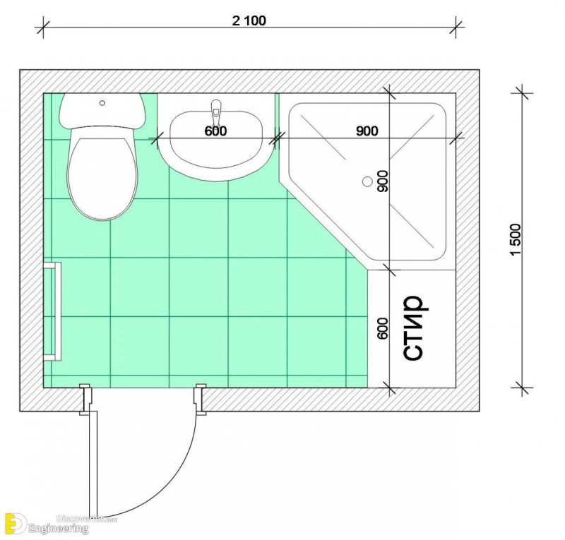 50+ Typical Bathroom Dimensions And Layouts - Engineering Discoveries