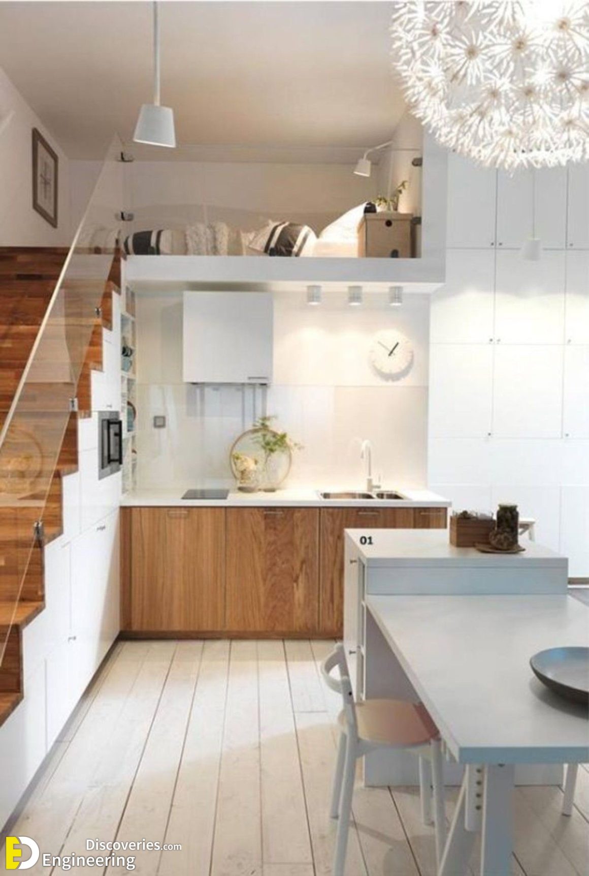 31+ Amazing SpaceSaving Kitchen Design Ideas Under The Stairs