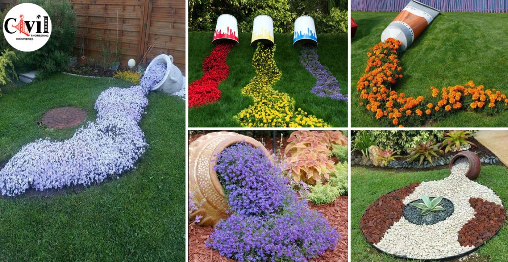 Wonderful DIY Spilling Flower Pot Will Spill Joy Into Your Garden
