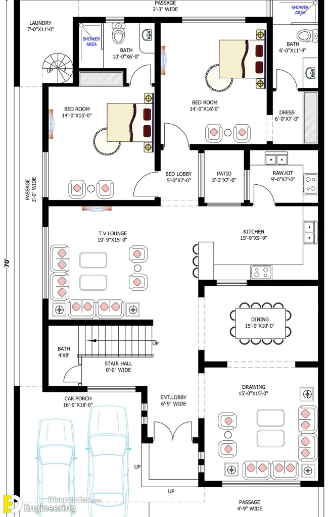 36+ Awesome House Plan Ideas For Different Areas | Engineering Discoveries