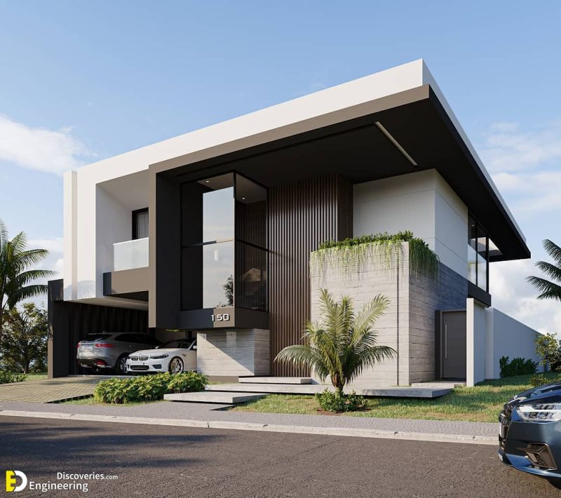 Top 51+ Modern House Design Ideas With Perfect Garage Car