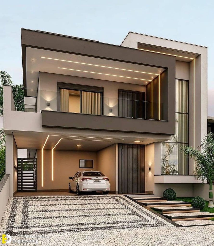 Top 51+ Modern House Design Ideas With Perfect Garage Car