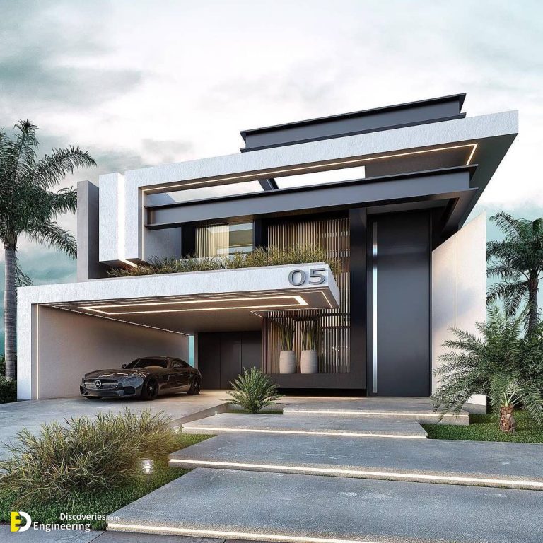 Top 51+ Modern House Design Ideas With Perfect Garage Car