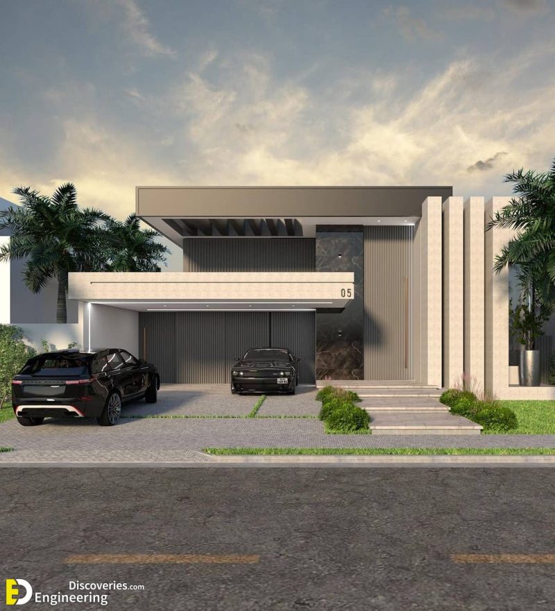 Top 51 Modern House Design Ideas With Perfect Garage Car For 2022   217010199 332811695004461 2826590433842300772 N 800x881 