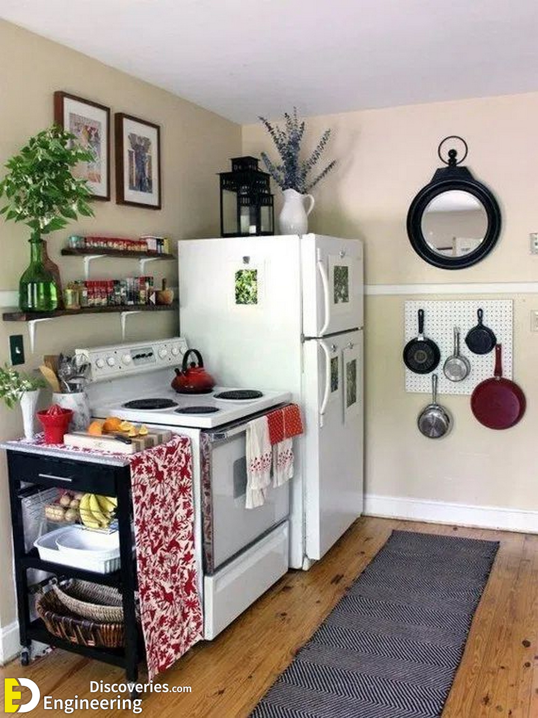 36+ Smart Kitchen Design Ideas For Small Spaces