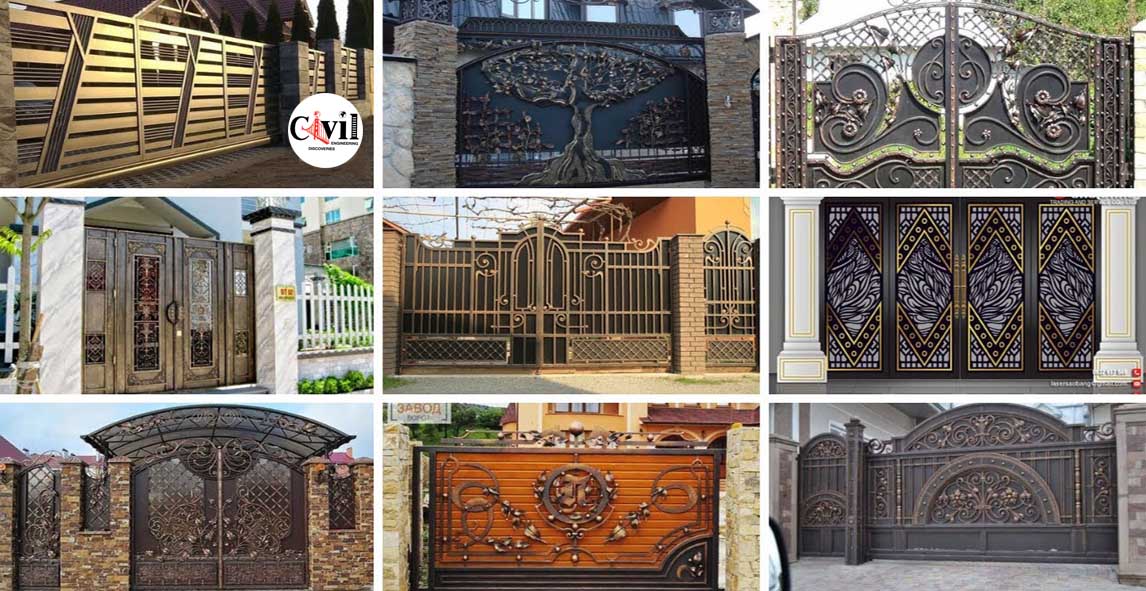 modern entrance gate designs