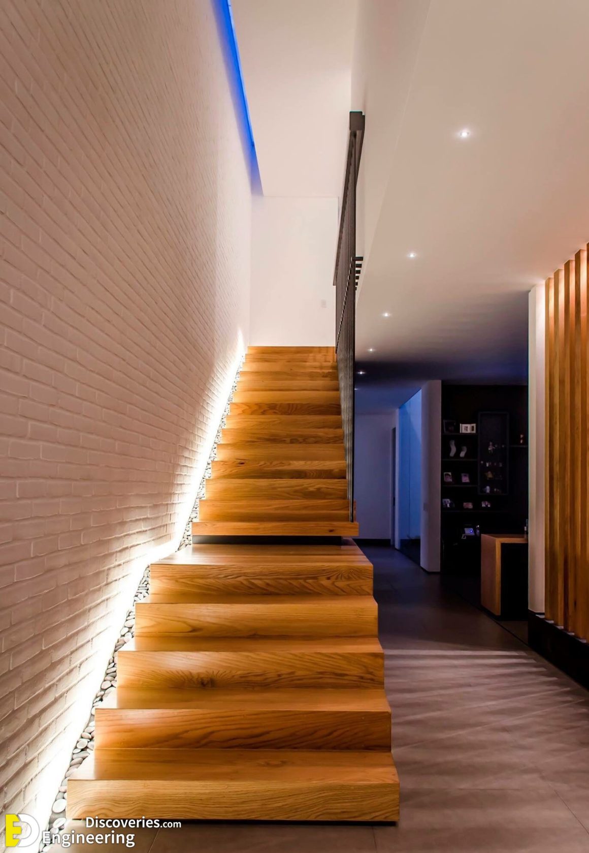 36 Lovely Staircase Lighting Design Ideas Engineering Discoveries   83d69a275bb0267f032a0de28488b8ef 1160x1678 