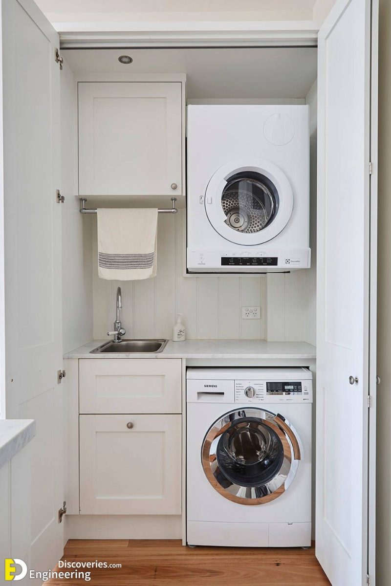 Minimalist Laundry Room Designs For Small Houses | Engineering Discoveries