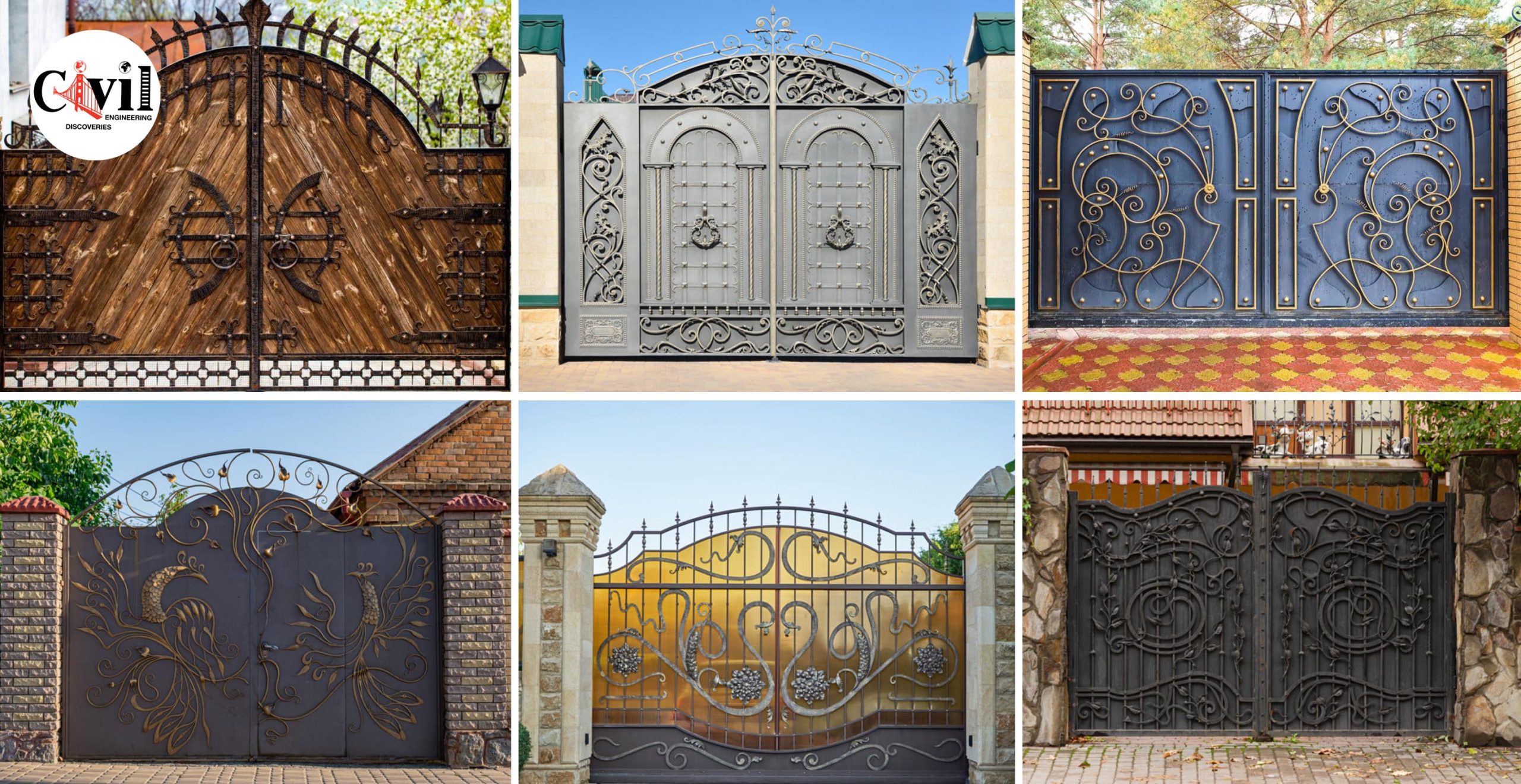 modern entrance gate designs