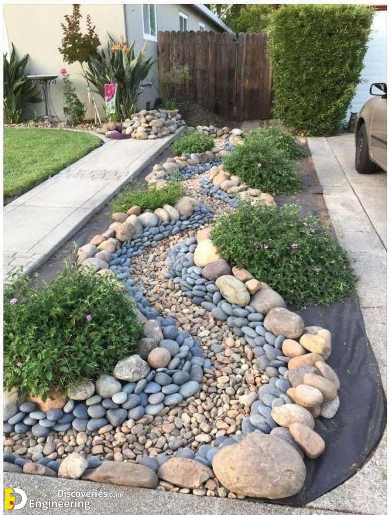 Marvelous Decorative Garden Design Ideas With Stones Engineering