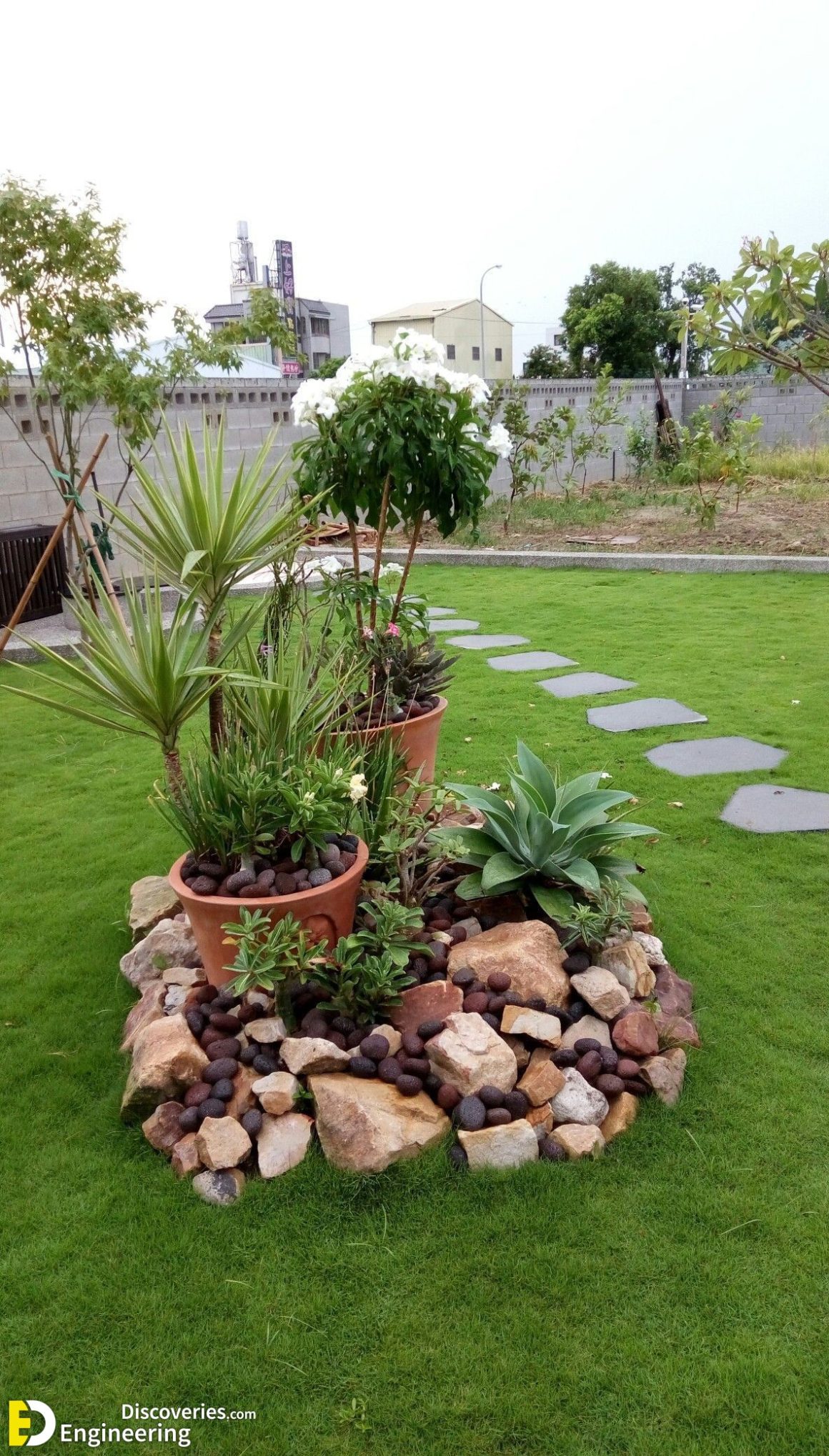 Marvelous Decorative Garden Design Ideas With Stones Engineering