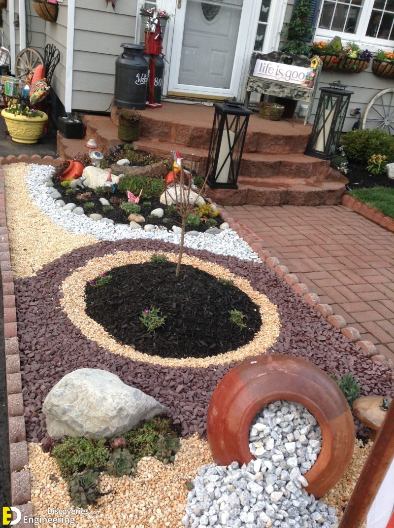 Marvelous Decorative Garden Design Ideas With Stones Engineering