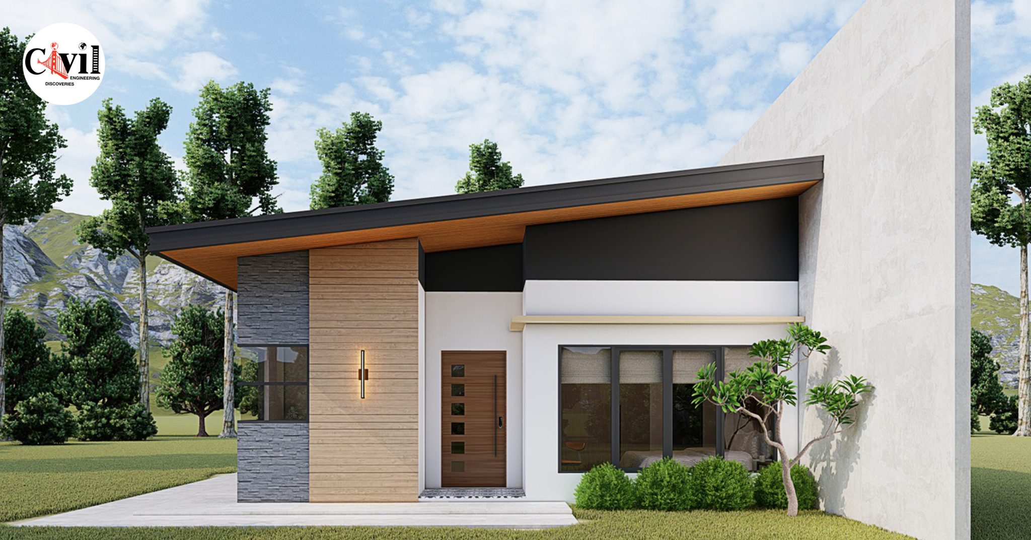 112 Sqm Small House Design Plans 80m X 110m With 3 Bedrooms Engineering Discoveries 0622