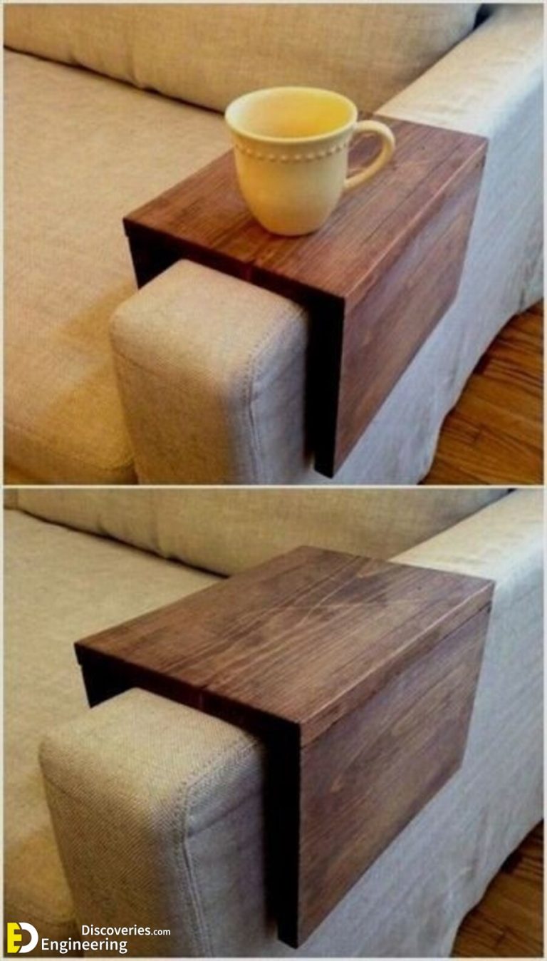 Modern Wooden Sofa Arm Table Ideas Engineering Discoveries