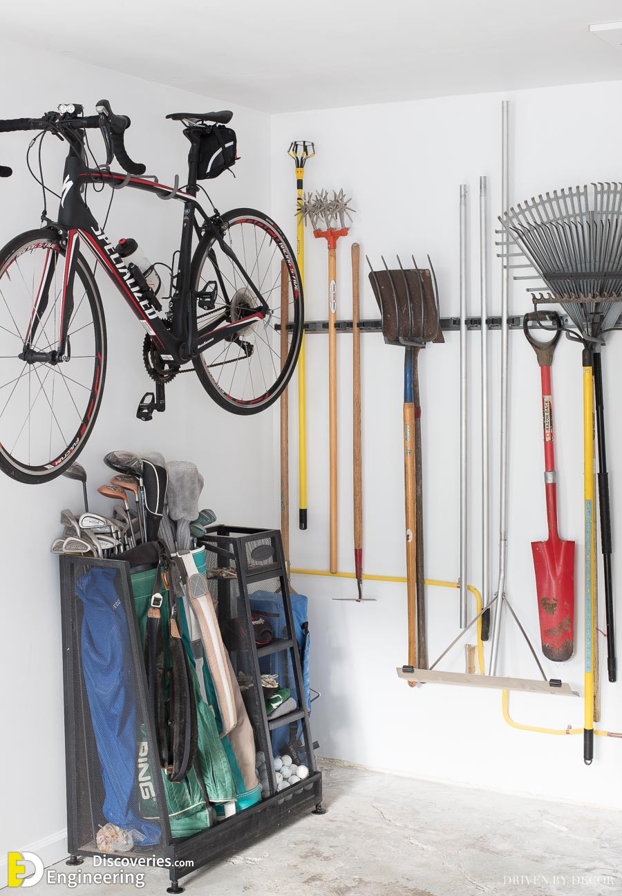 29+ Great garage storage ideas - tool storage, bike organisation