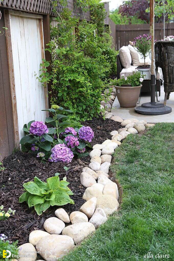 Awesome River Rock Landscaping Ideas, River Rock Landscaping Ideas For Front Yard
