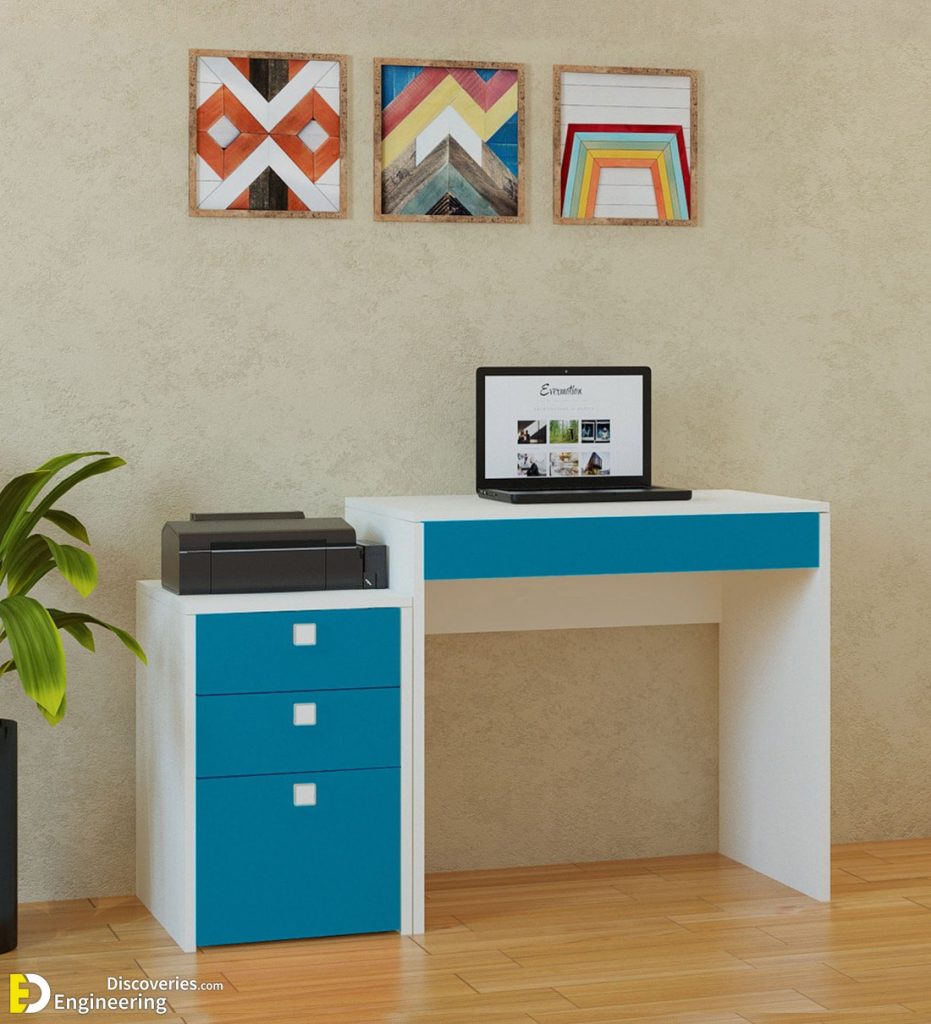 Beautiful Study Table Design Ideas With Dimension For students Engineering Discoveries