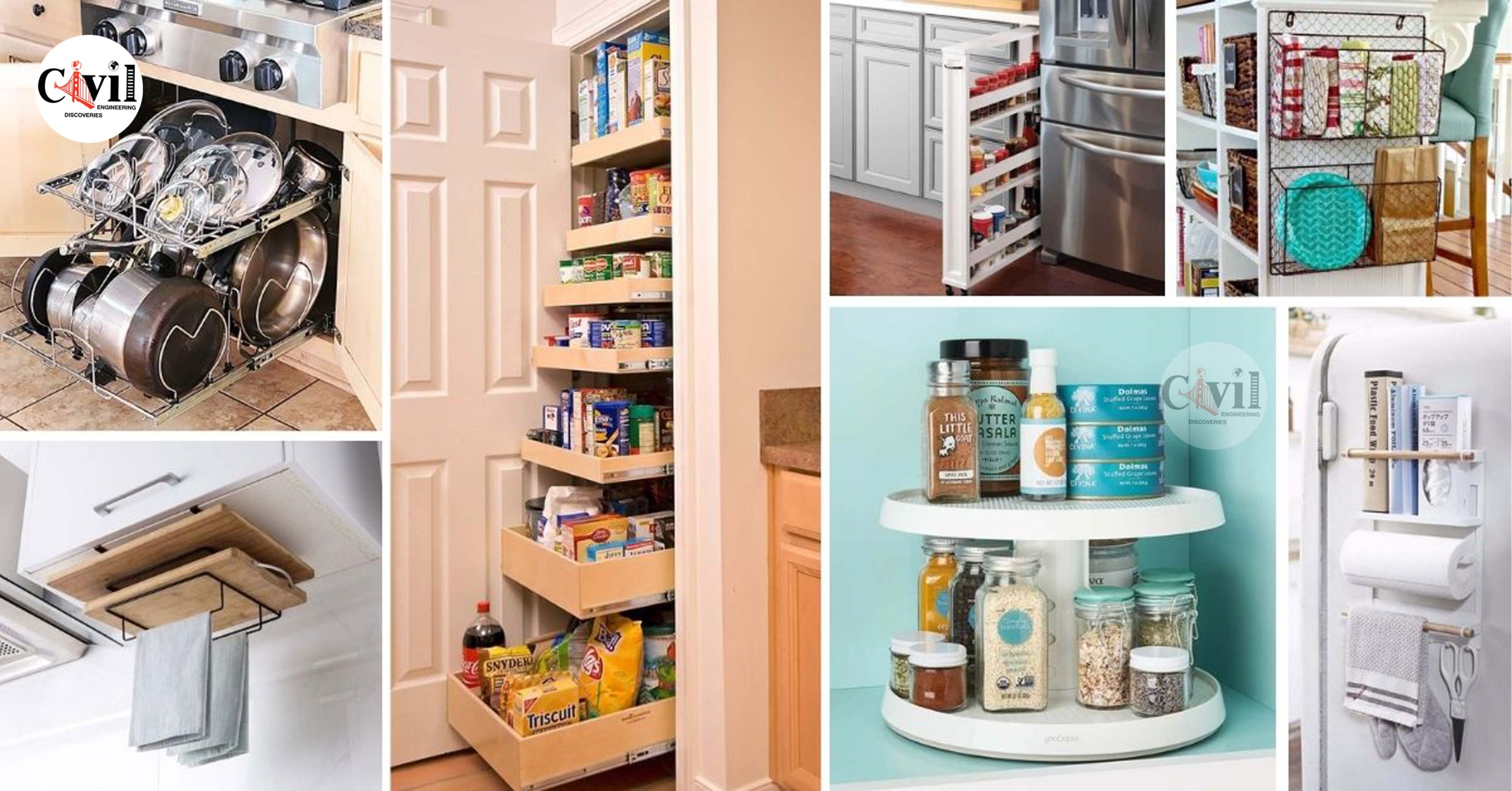 18+ Smart Kitchen Storage Ideas That Will Impress You ...