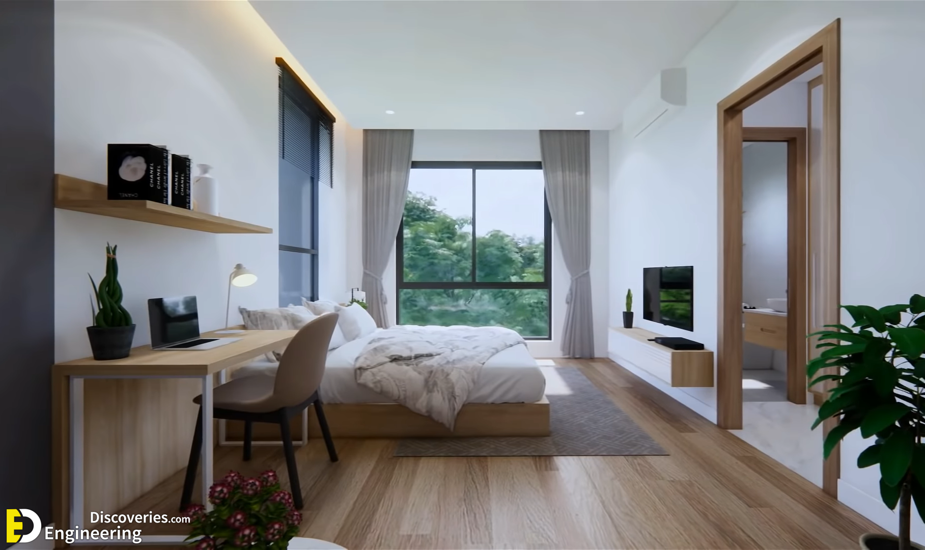 2 Storey Modern House Design 12m x 17m With Swimming Pool | Engineering ...