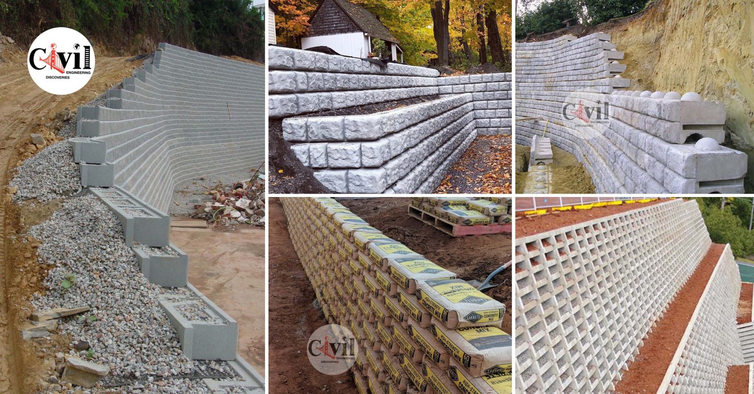 Amazing Different Types Of Retaining Wall Ideas | Engineering Discoveries