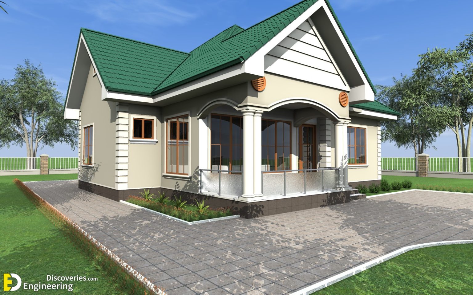 47 Modern Small Bungalow Elevation Designs Engineering Discoveries   5 POST 42 2 1536x960 