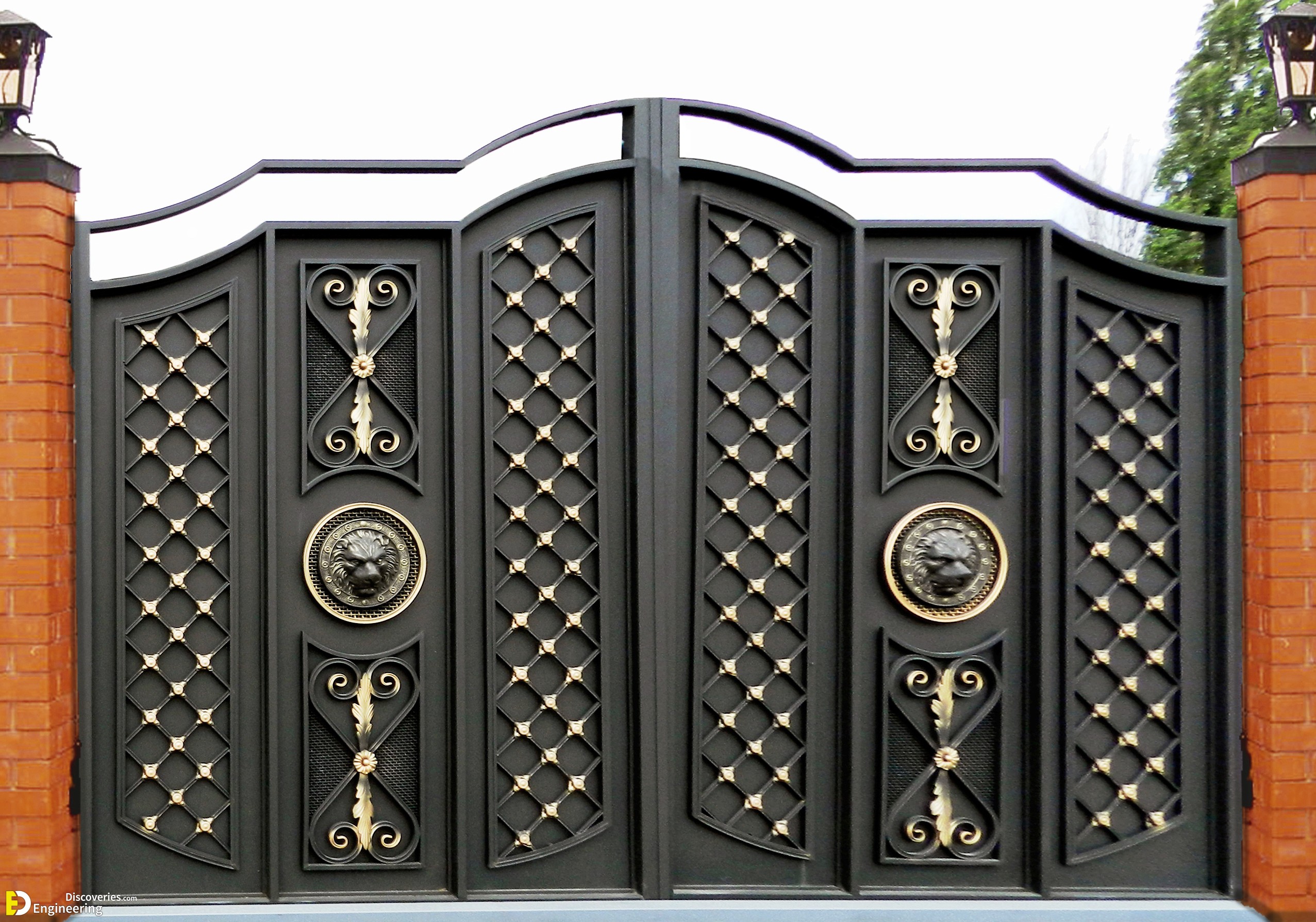 Top 41+ Modern Main Gate Design Ideas | Engineering Discoveries