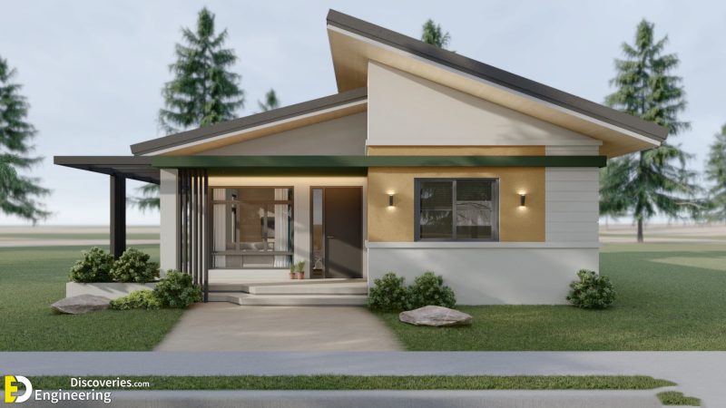 120 SQ.M New Bungalow House Design Plans 8.0m x 15.0m With 3 Bedroom ...