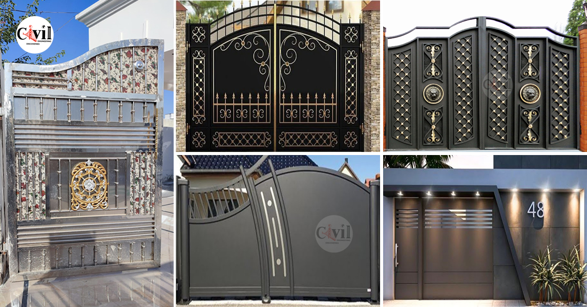 Top 41 Modern Main Gate Design Ideas