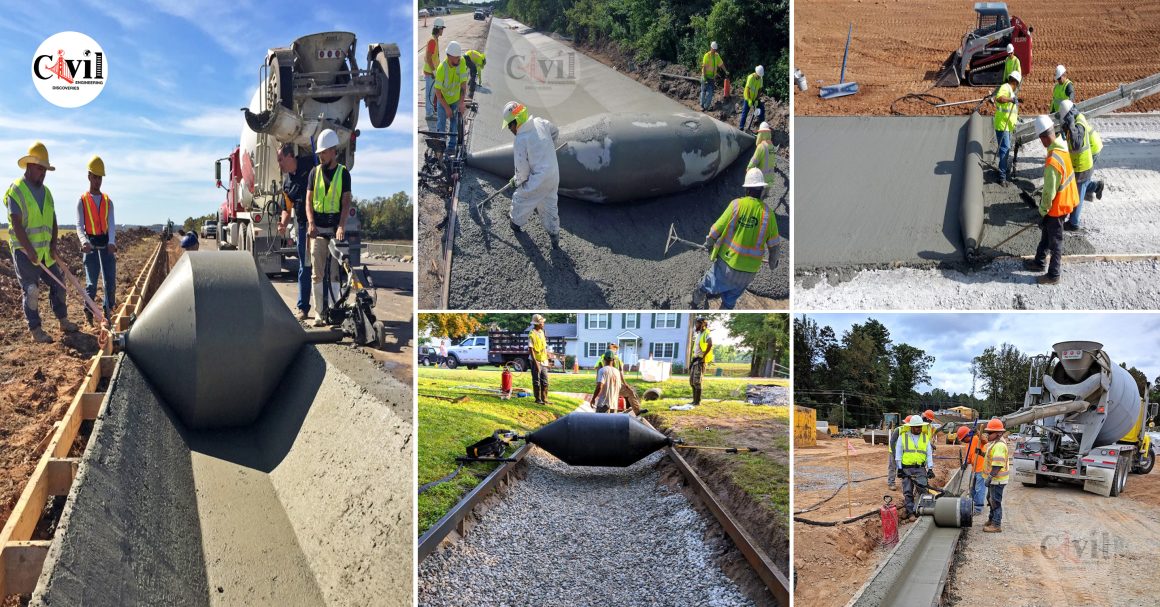 Different Types Of Concrete Curb Rollers For Hubbly Areas Engineering