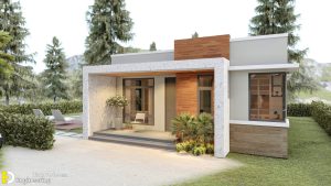 Modern Bungalow House Design 7.50m x 11.30m With 2 Bedroom ...