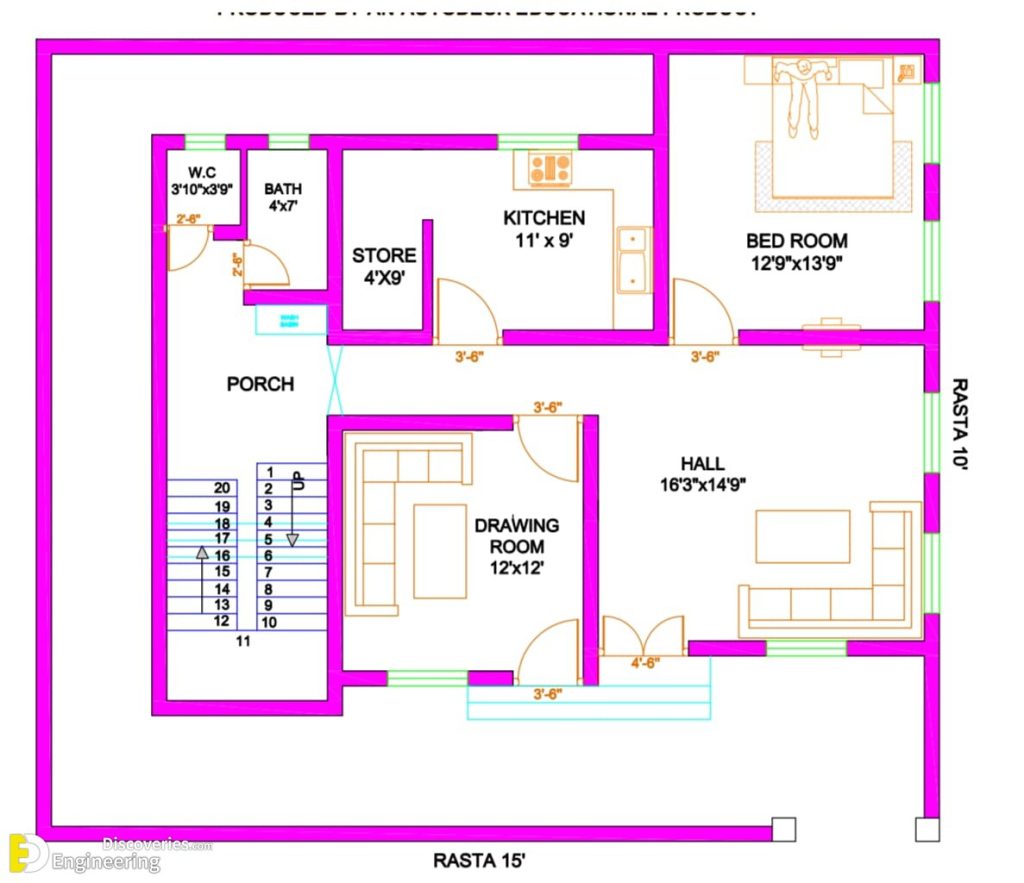 Top 24+ Luxury 2D Floor Plan Ideas! - Engineering Discoveries