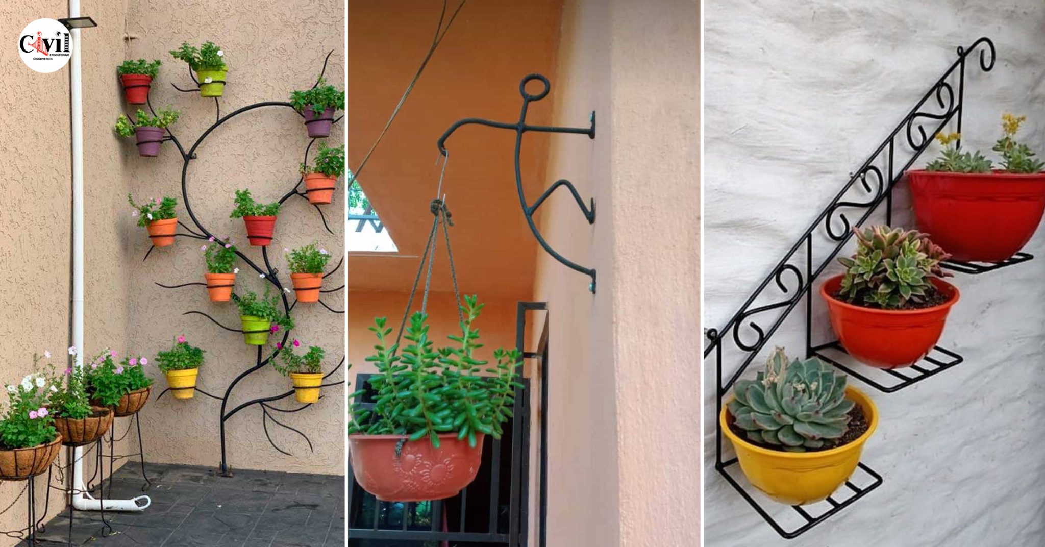 26+ Amazing Flower Pot Holder Ideas Engineering Discoveries