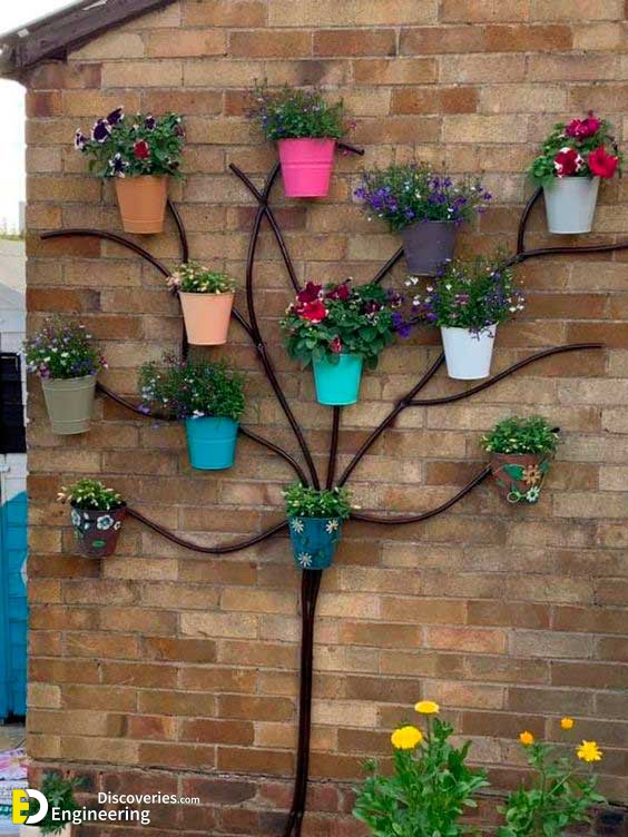 26+ Amazing Flower Pot Holder Ideas | Engineering Discoveries
