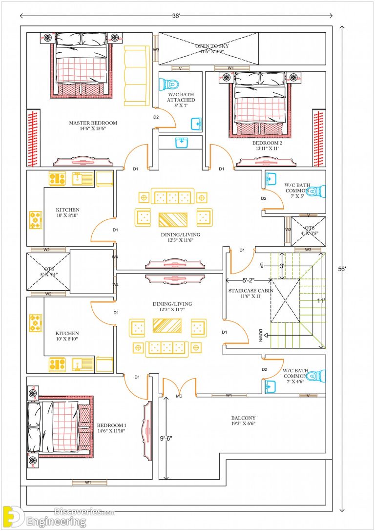 Royal House Plan Ideas For Different Areas | Engineering Discoveries