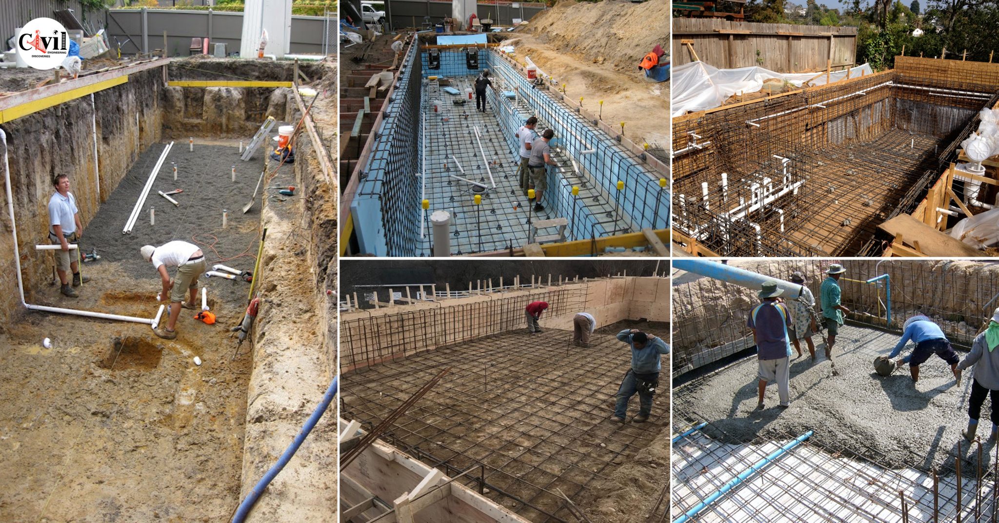 How To Construct RCC Concrete Swimming Pool Design Details Engineering Discoveries