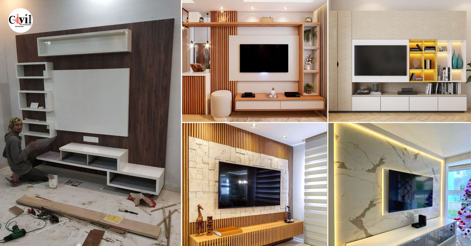 Inspiring TV Stands And Wall Units To Organize And Stylize Your Home