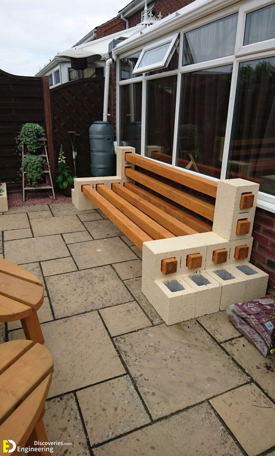 32+ Creative Concrete Block Bench Ideas For Your Garden Engineering